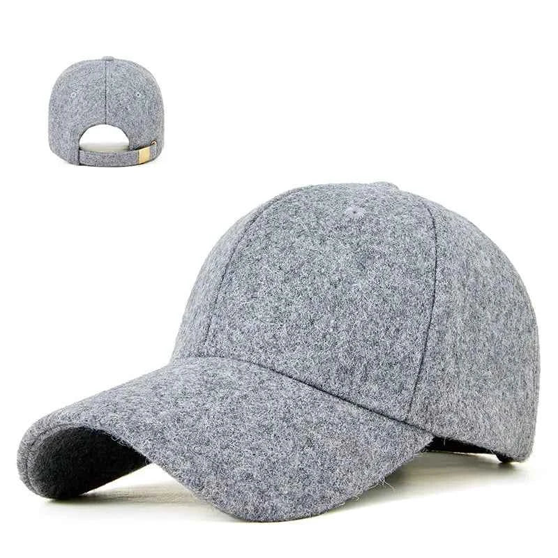 Premium Felt Dad Hat - Warm & Stylish