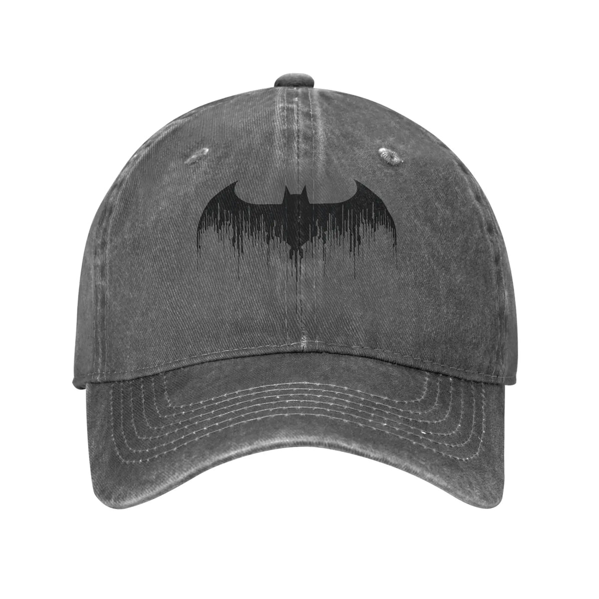 Classic Distressed Denim Baseball Cap - Premium Unisex Headwear