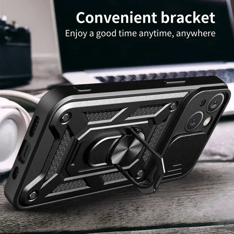 Premium iPhone Shockproof Case - Camera Protection