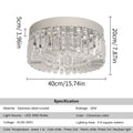 Elegant Modern Crystal Chandelier - LED Ceiling Light