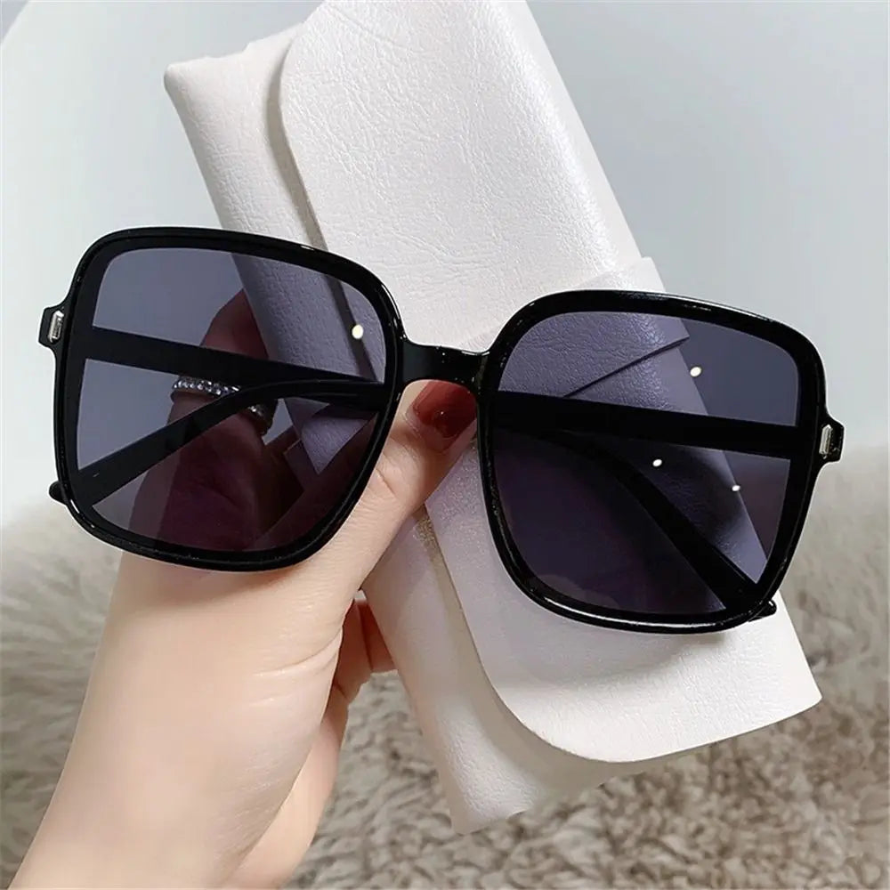 Luxury Vintage Square Oversized Sunglasses for Women