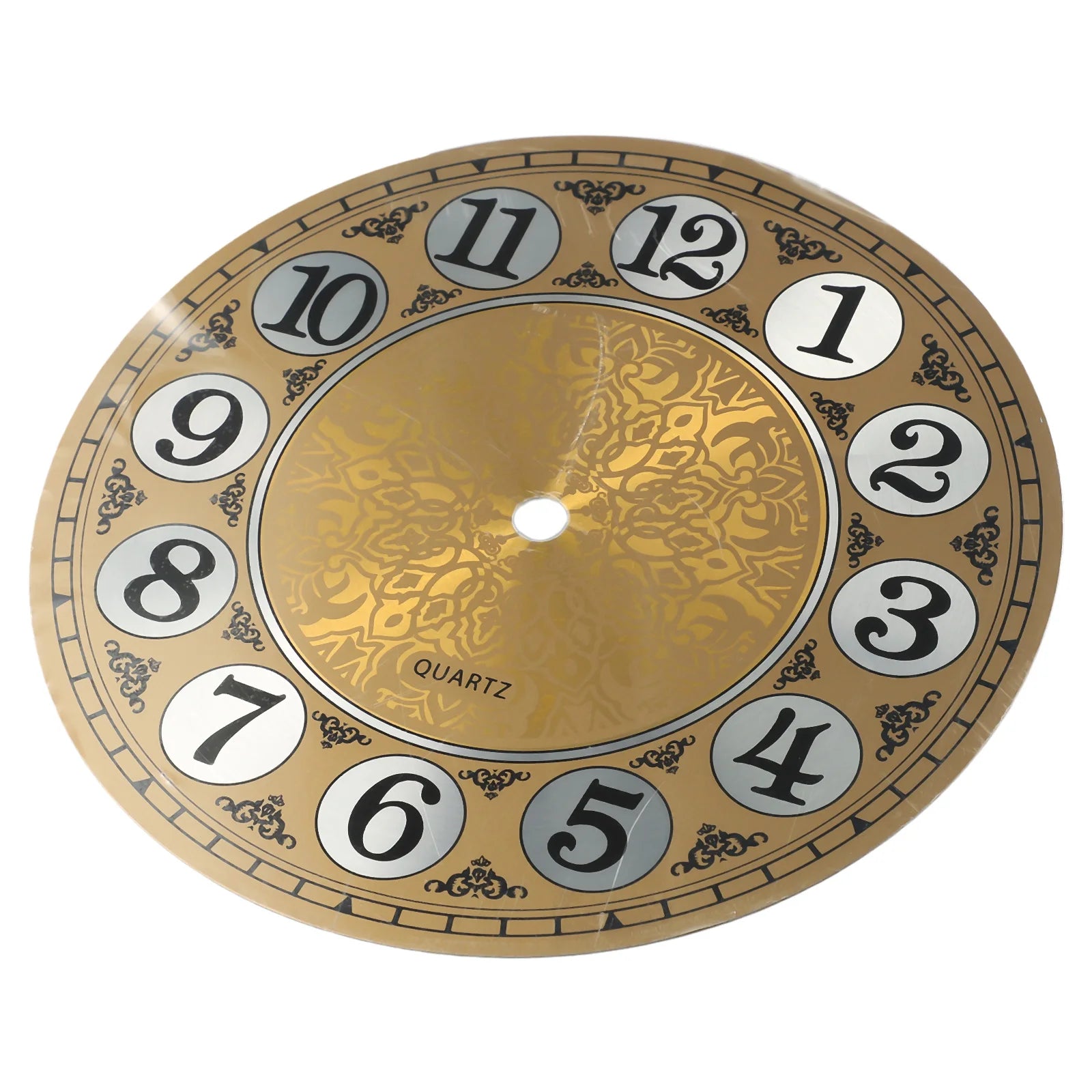 Premium Aluminium Clock Dial - 180mm Arabic Numerals