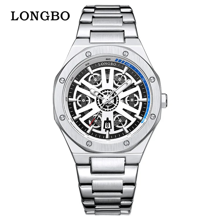 Premium Men's Sports Quartz Watch - Waterproof & Durable