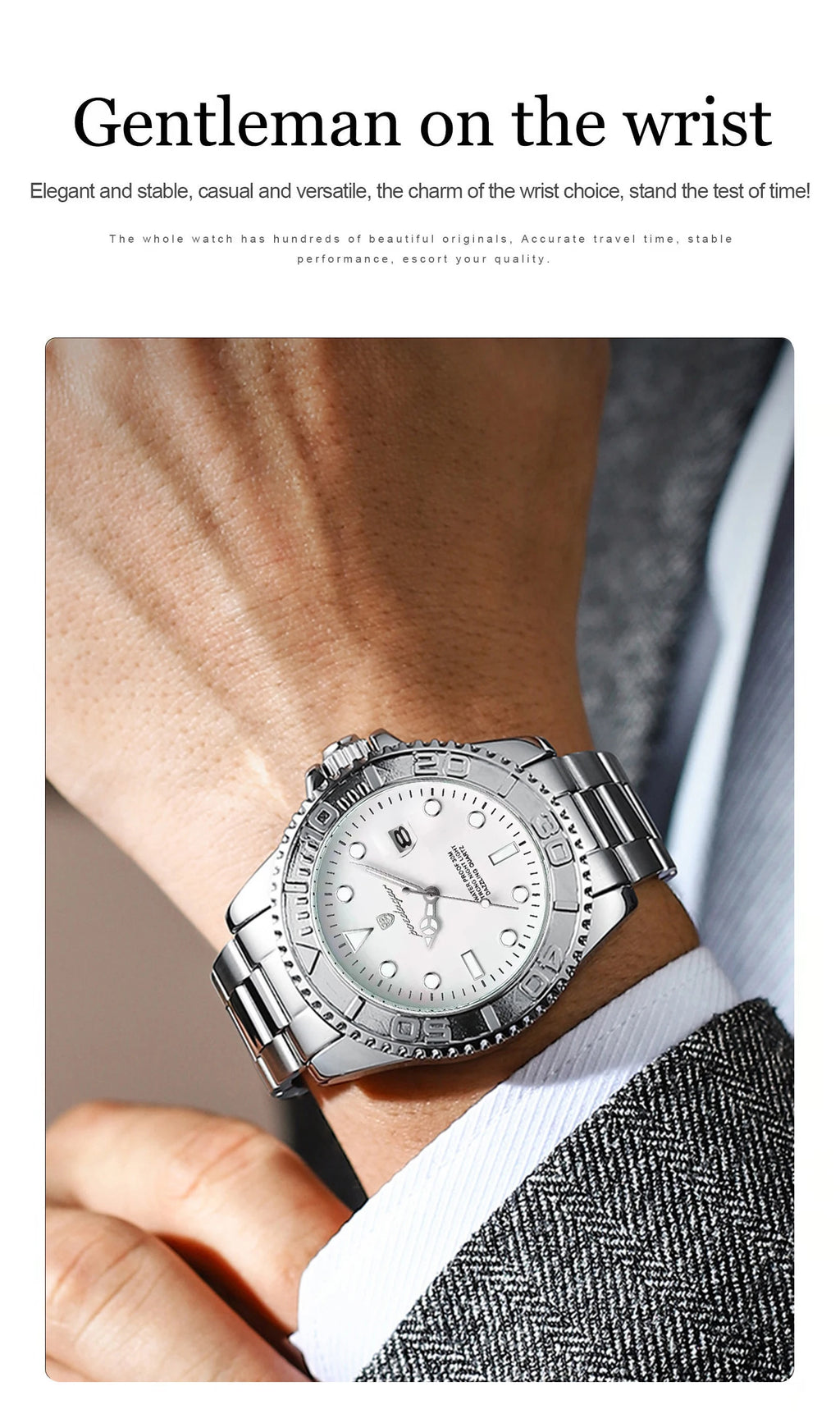 Luxury Military Men's Watch - Waterproof & Luminous