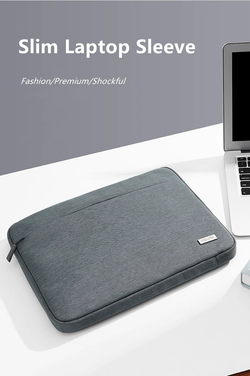 Premium Multi-Pocket Laptop Sleeve - Shockproof & Versatile Fit