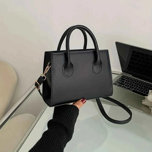 Elegant Mini Crossbody Bag - Chic Top Handle Purse