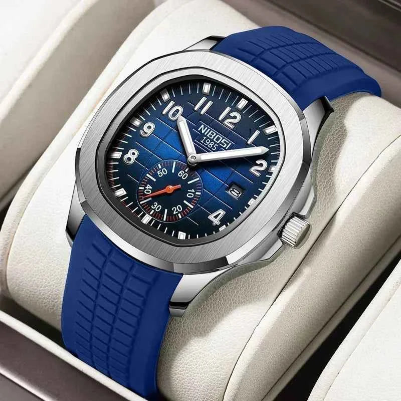 Luxury Mens Quartz Watch - Waterproof Sport Timepiece