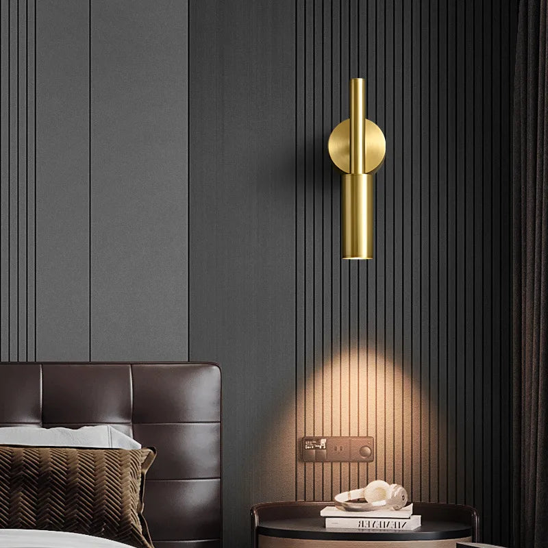 Elegant Rotatable Sconce Light - Metal Body LED Lamp