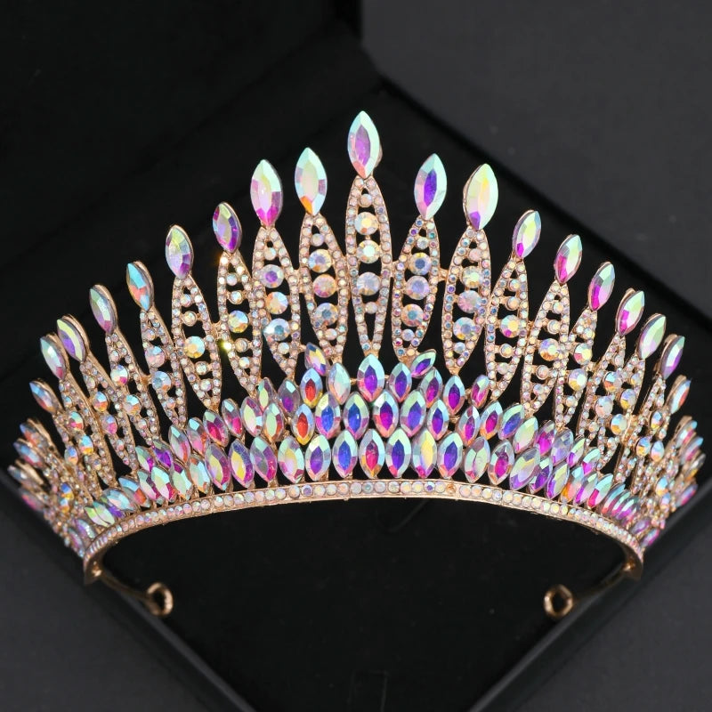 Luxury Crystal Crown & Bridal Jewelry Set