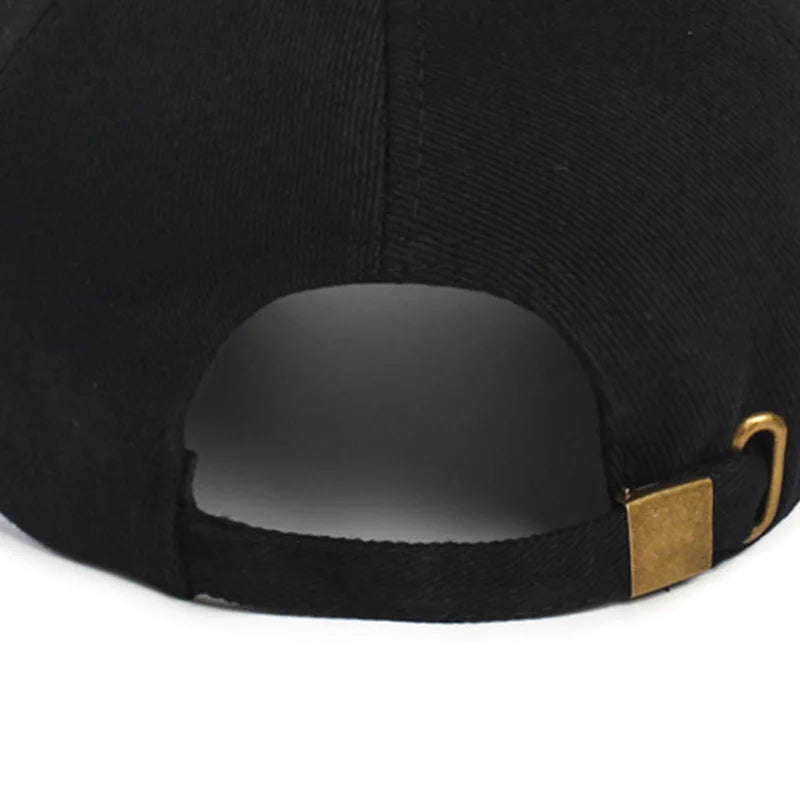 Premium Structured Baseball Cap - Solid Snapback Sunhat
