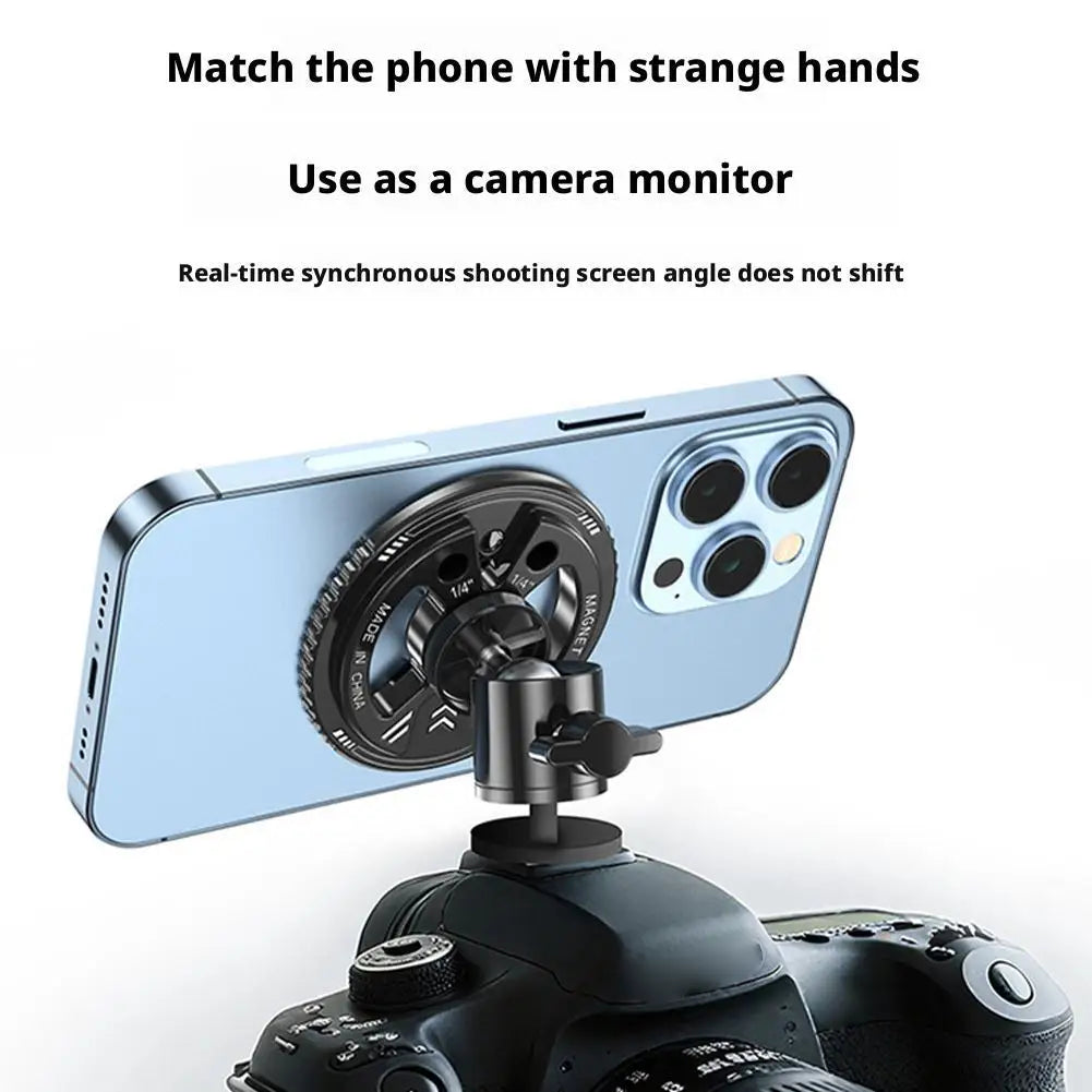 Professional Magnetic Adapter Ring - Secure Cold Shoe Mount