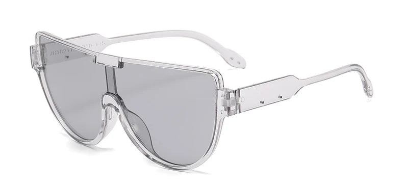 Vintage Semi-Round Sunglasses - Premium UV400 Fashion Eyewear
