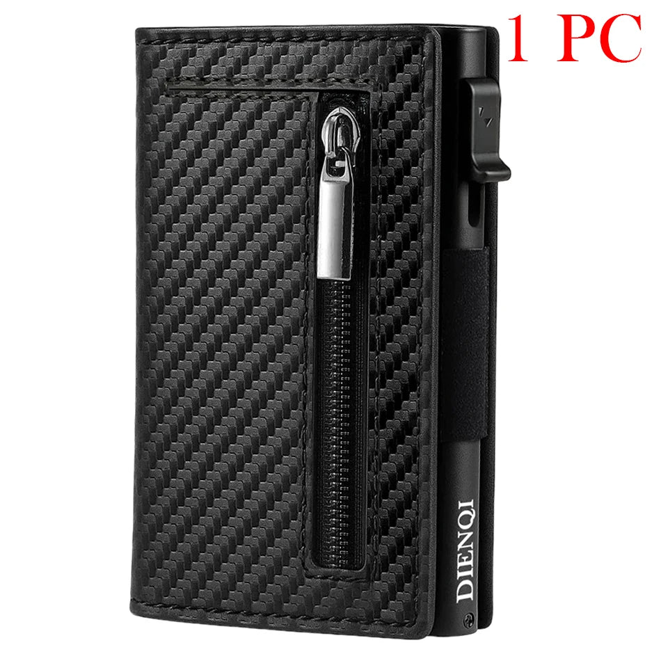 Minimalist Credit Card Holder - Premium Slim Pop Up Wallet