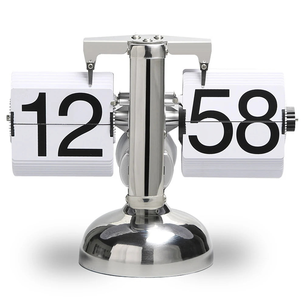 Elegant Automatic Flipping Clock - Modern Home Decor