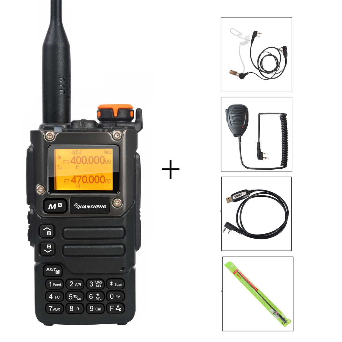 Professional Quansheng Walkie Talkie UV-K5(8) Air Band Radio
