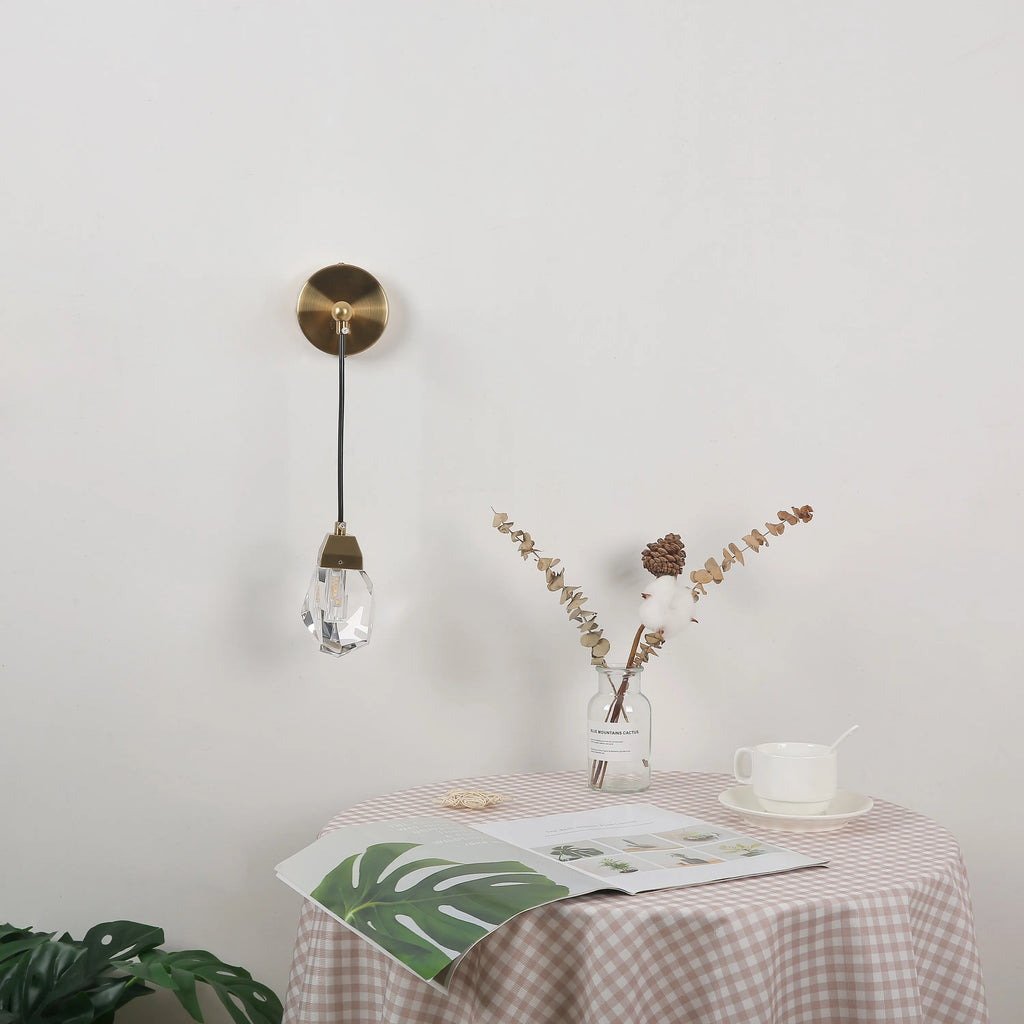 Premium Modern Gold Wall Lamp - G9 Indoor Lighting