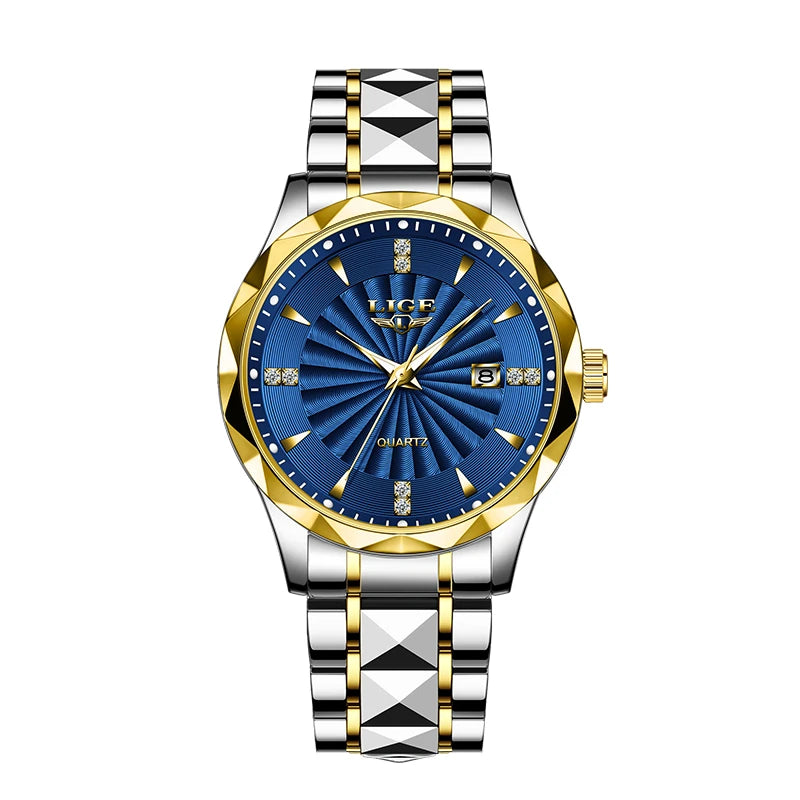 Elegant Women's Luxury Quartz Watch - Waterproof & Luminous