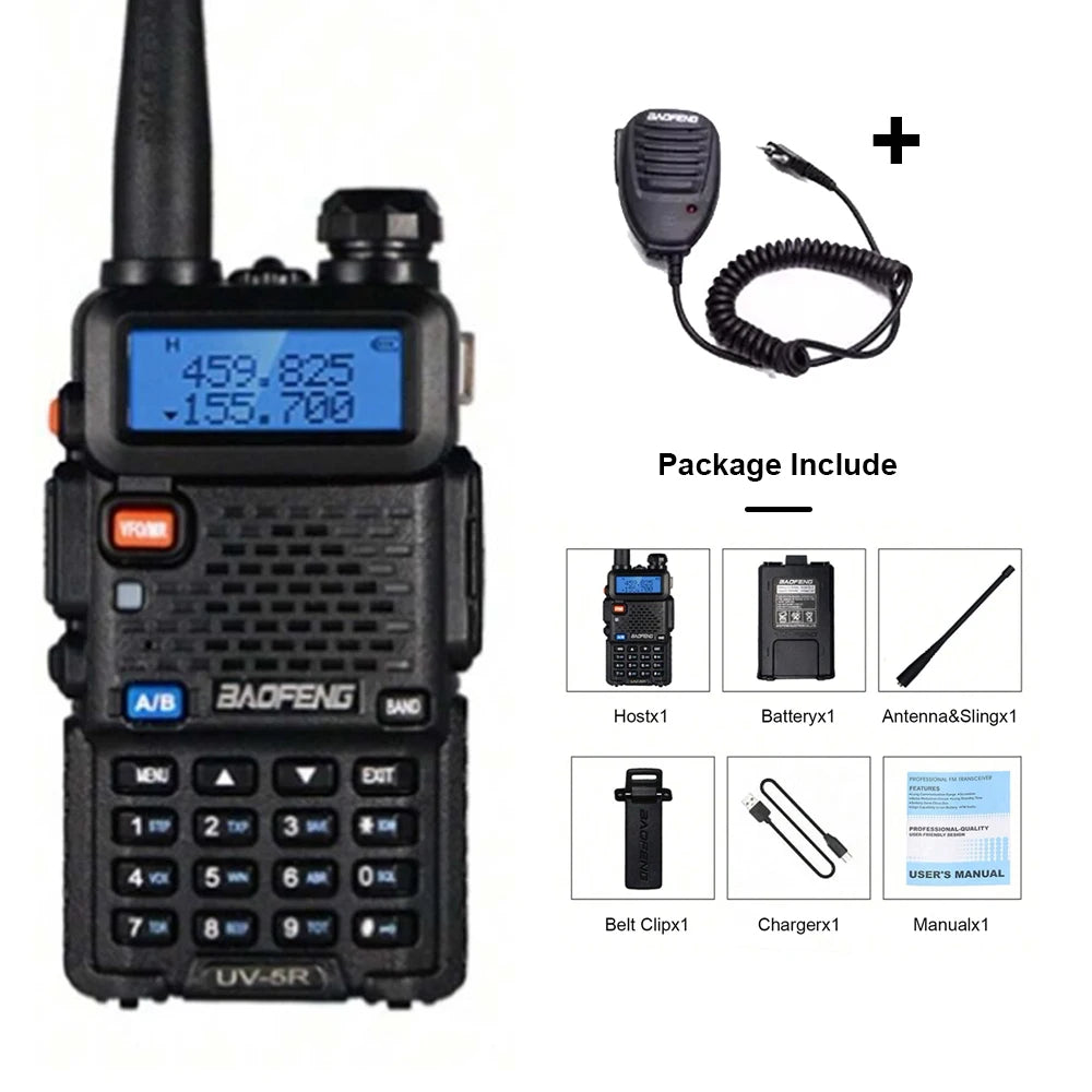 Professional Long Range Two Way Radio - Dual Band Handheld