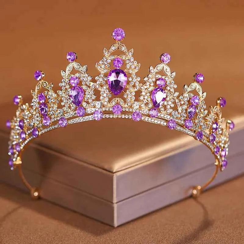 Luxury Bridal Tiaras and Crowns - Elegant Princess Headpiece