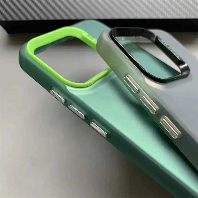 Luxury Metallic Aurora Matte Phone Case for Xiaomi