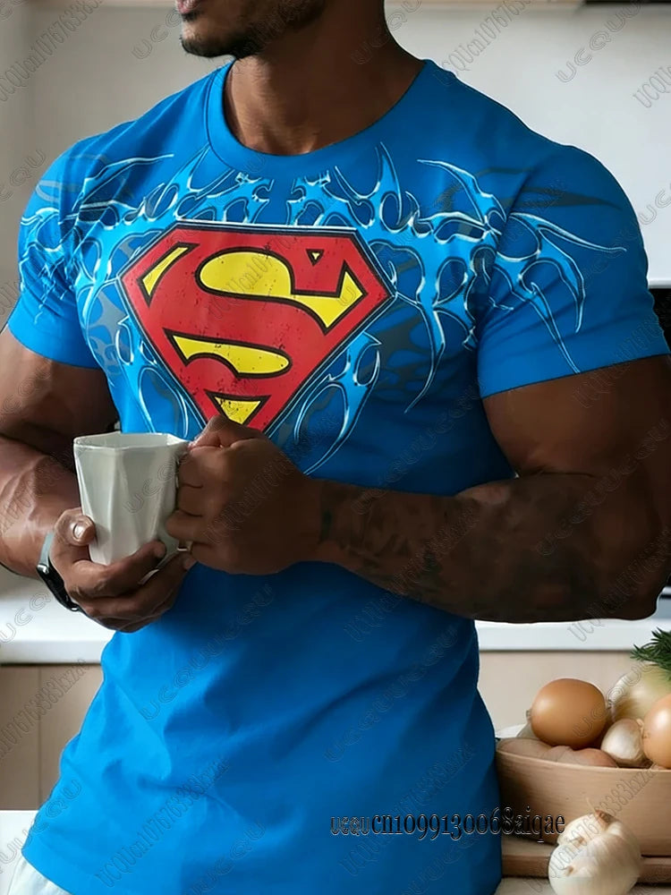 Premium Muscle Fit T-Shirt - Superhero Gym Workout Top