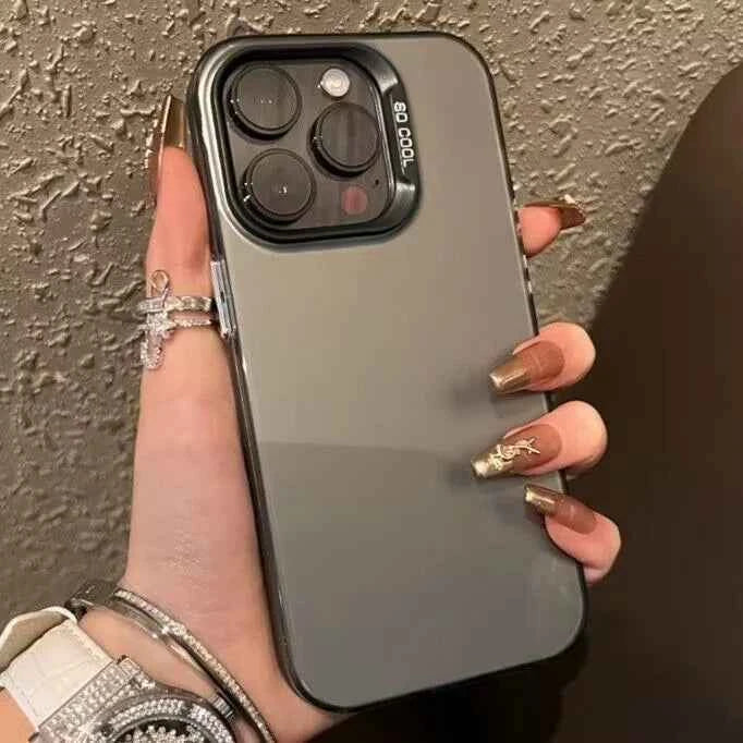 Premium Matte Phone Case - Anti Fall Protective Back Cover