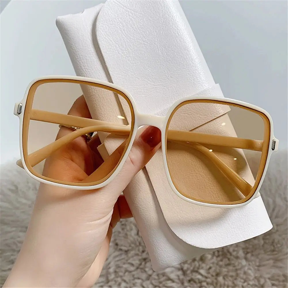 Luxury Vintage Square Oversized Sunglasses for Women