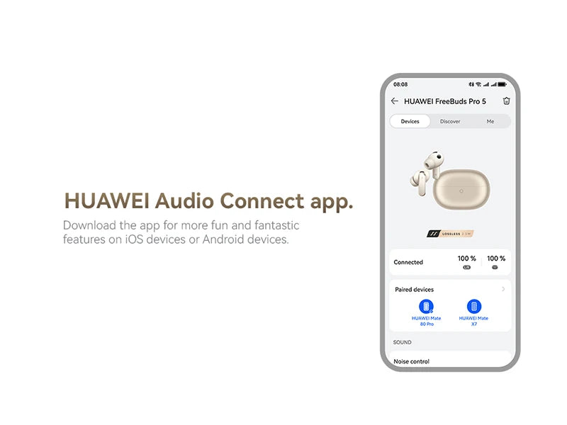 Premium Wireless Noise Cancelling Earbuds - IP57 Waterproof, 38H Battery