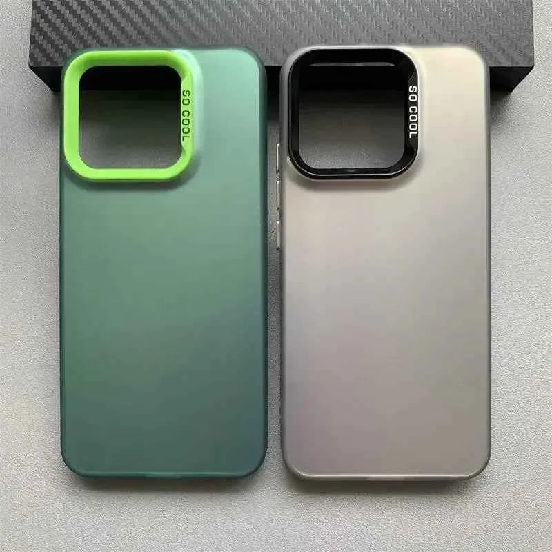 Luxury Metallic Aurora Matte Phone Case for Xiaomi