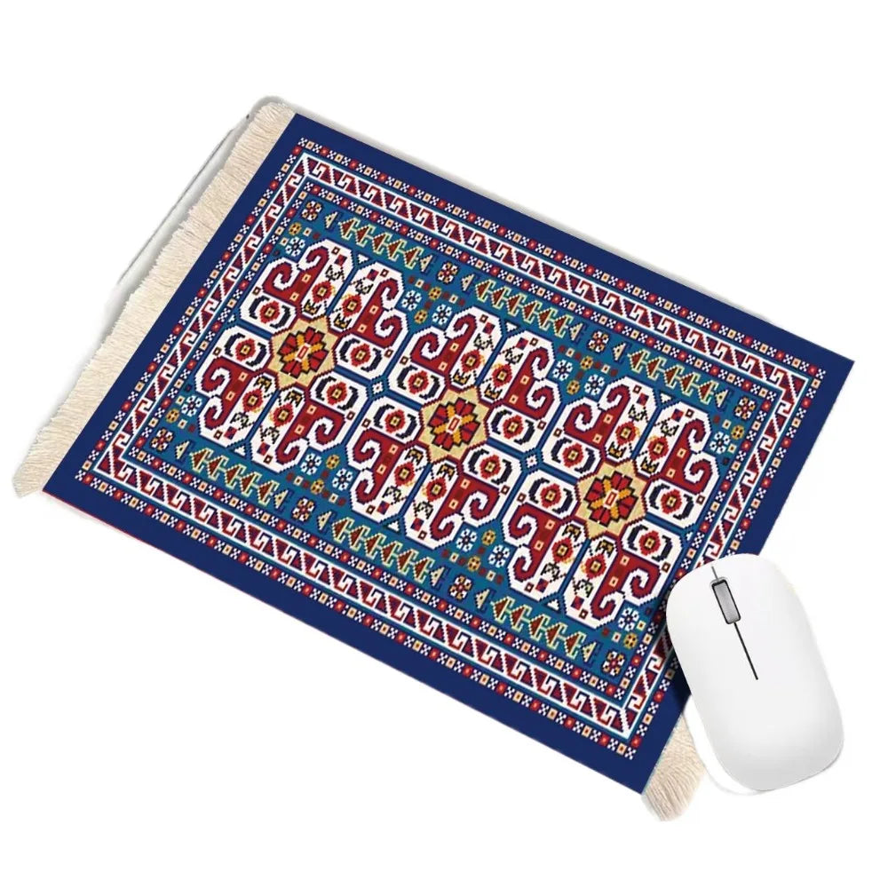 Elegant Persian Mouse Pad - Anti-slip Rubber Base Desk Mat