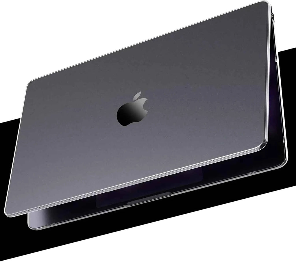 Macbook Pro 14 case in matte black, gray, or transparent finish