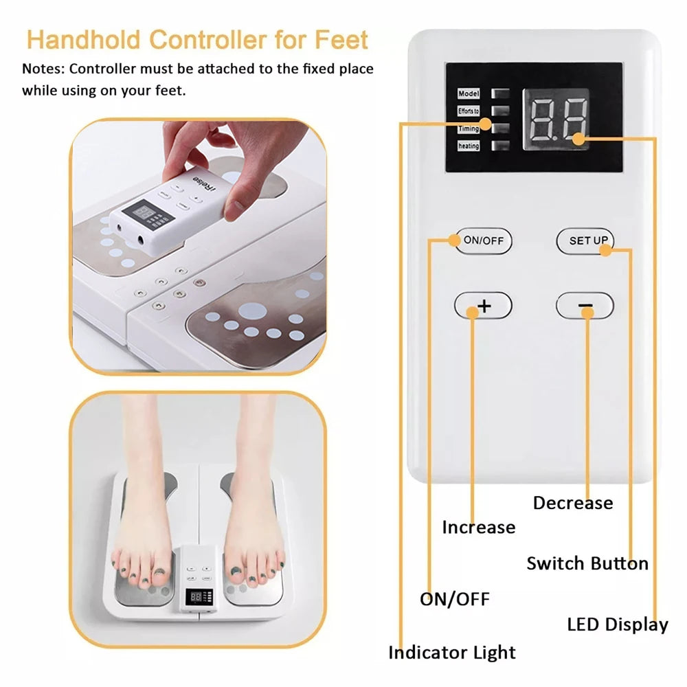 Premium EMS Foot Massager for Circulation & Relief