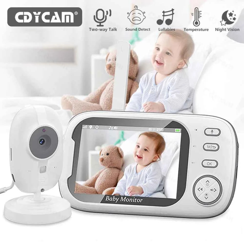 Premium Wireless Video Baby Monitor with Night Vision & Audio