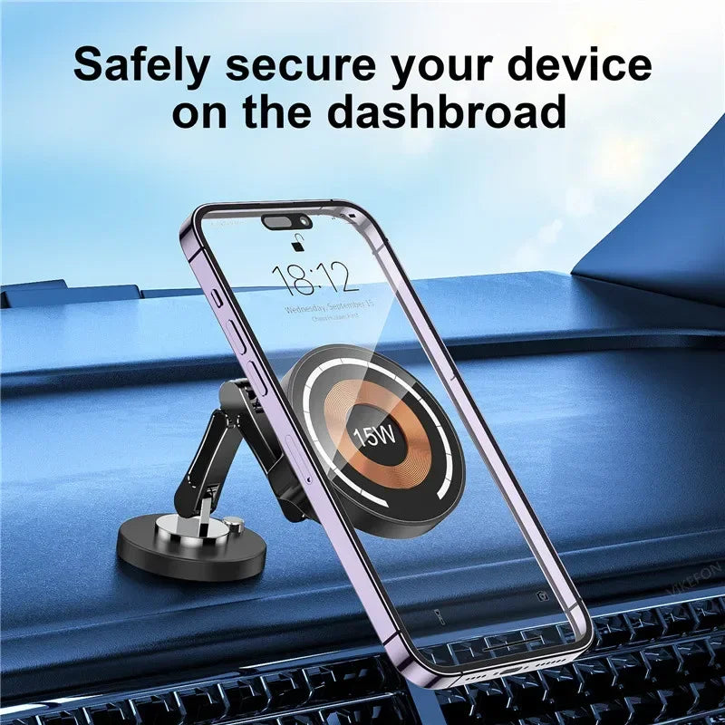Premium Magnetic Car Wireless Charger Stand