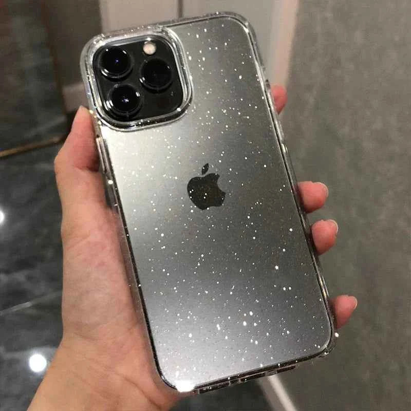 Luxury Glitter Bumper Bling Clear Case - Slim Protective Cover