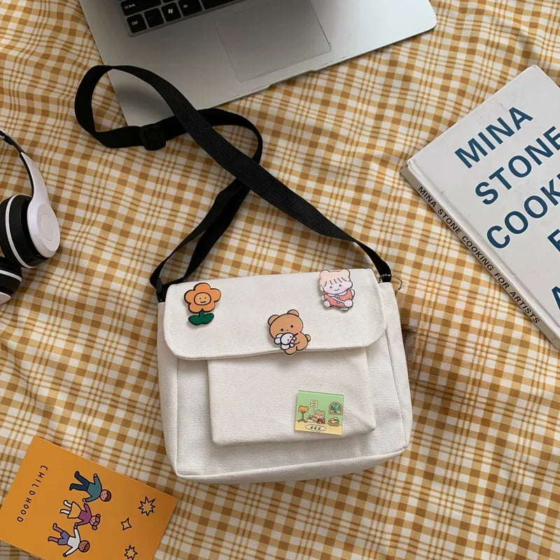 Premium Japanese Harajuku Bag - Versatile Student Crossbody