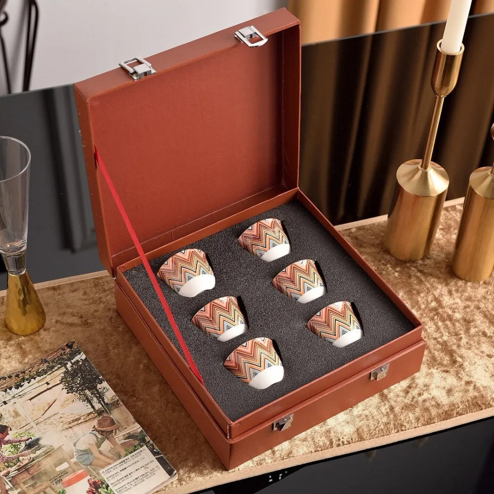 Elegant Ceramic Coffee Set - Complete Tableware Collection