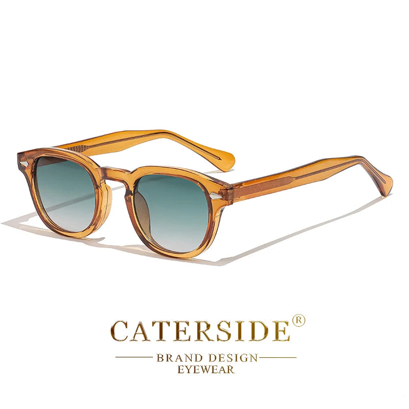 Retro Round Sunglasses - Premium UV400 Vintage Eyewear