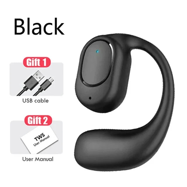 Premium Bone Conduction Headphones - Open-Ear Wireless for Driving