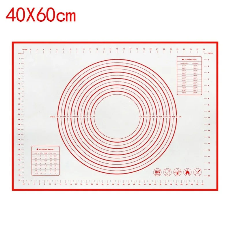 Professional Silicone Baking Mat - Non-Stick Dough Pad