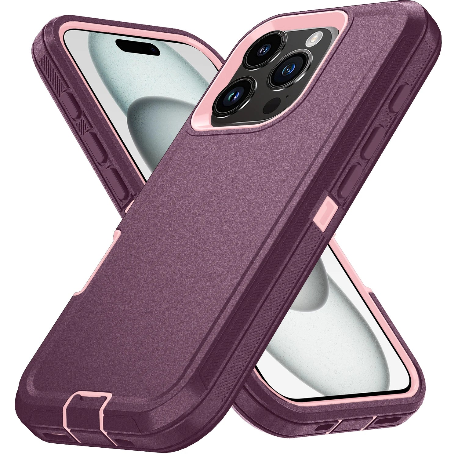 Premium Shockproof iPhone Case - Defender Hard PC+TPU Cover