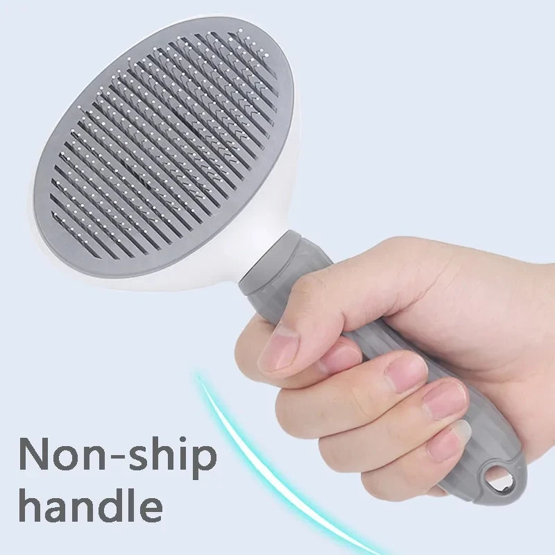 Premium Self-cleaning Pet Brush - Effortless Grooming