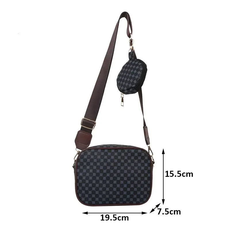 Elegant Vintage Leather Handbag - Soft PU Shoulder Tote