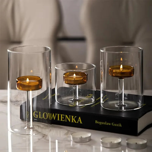 Elegant Luxury Dining Candle Holder - Romantic Table Decor