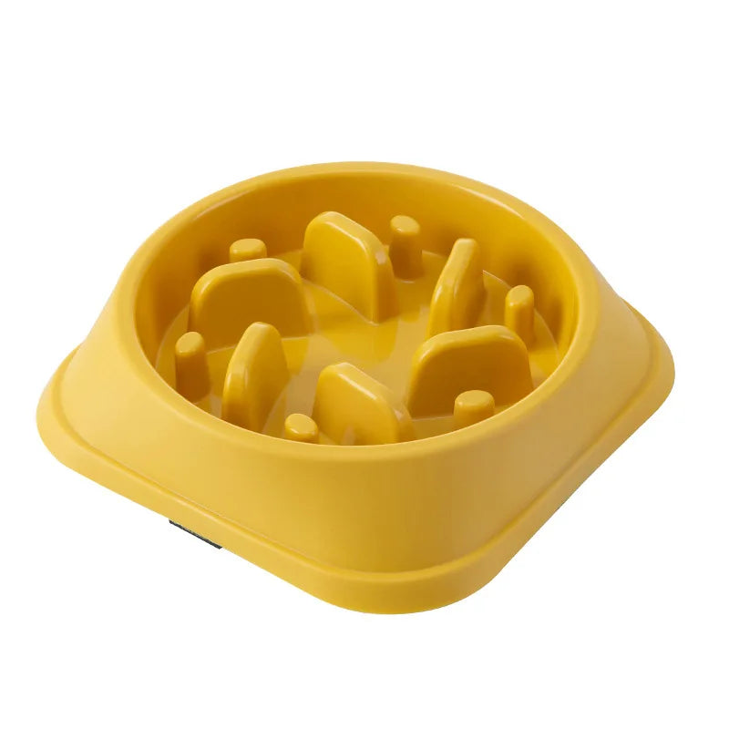 Premium Pet Slow Feeder Bowl - Healthy Eating Solution