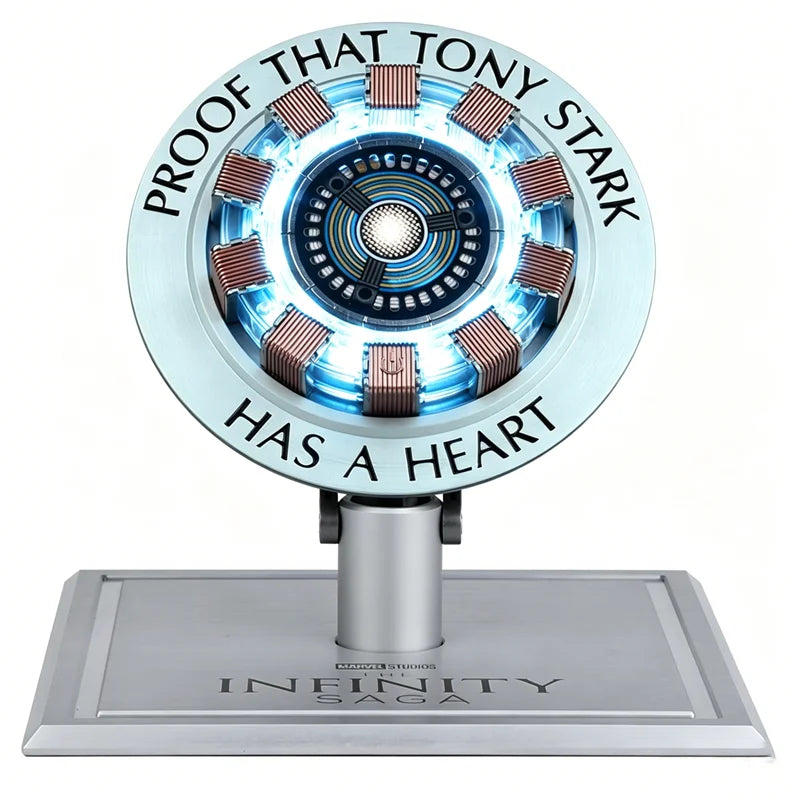 Premium Arc Reactor Model - DIY LED Light & Wireless Charger