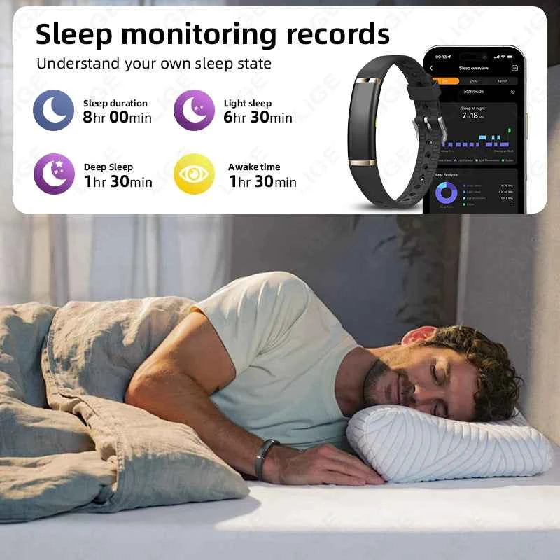Luxury Smart Watch - Ultra-Thin Waterproof Fitness Tracker