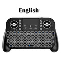 Premium Mini Wireless Keyboard with 7-Color Backlit & Touchpad