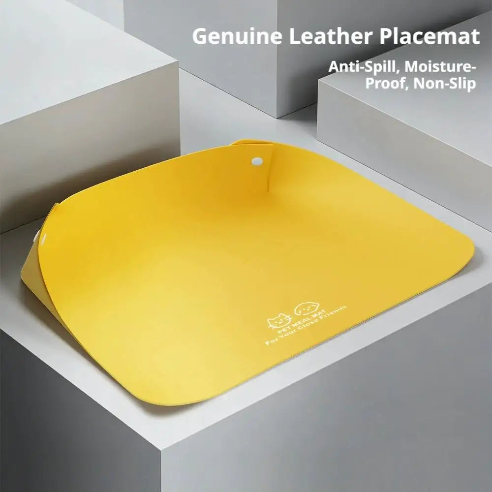 Premium Waterproof Pet Feeding Mat - Anti-Spill & Non-Slip