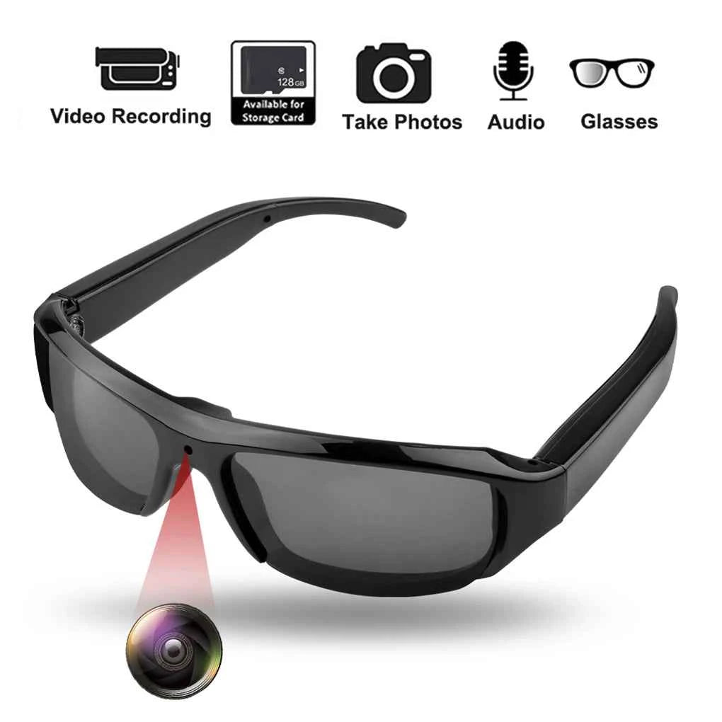 HD 1080P Glasses Camera - Portable Outdoor Video Recorder